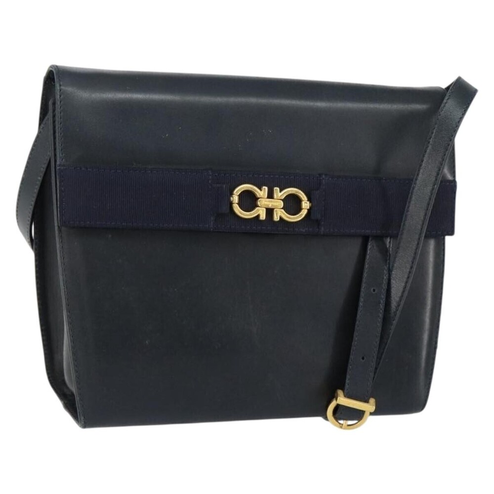 Salvatore Ferragamo Gancini Leather